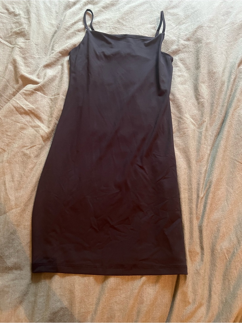 Forever 21 Black Spaghetti Strap Mini Dress